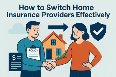 How to switch home insurance providers effectively.