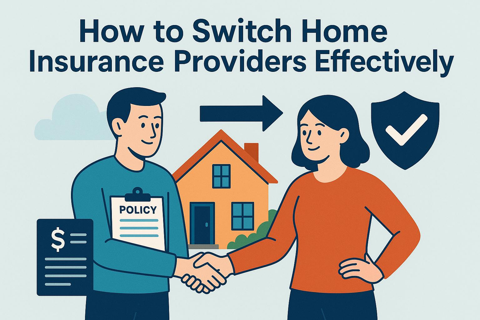 How to switch home insurance providers effectively.