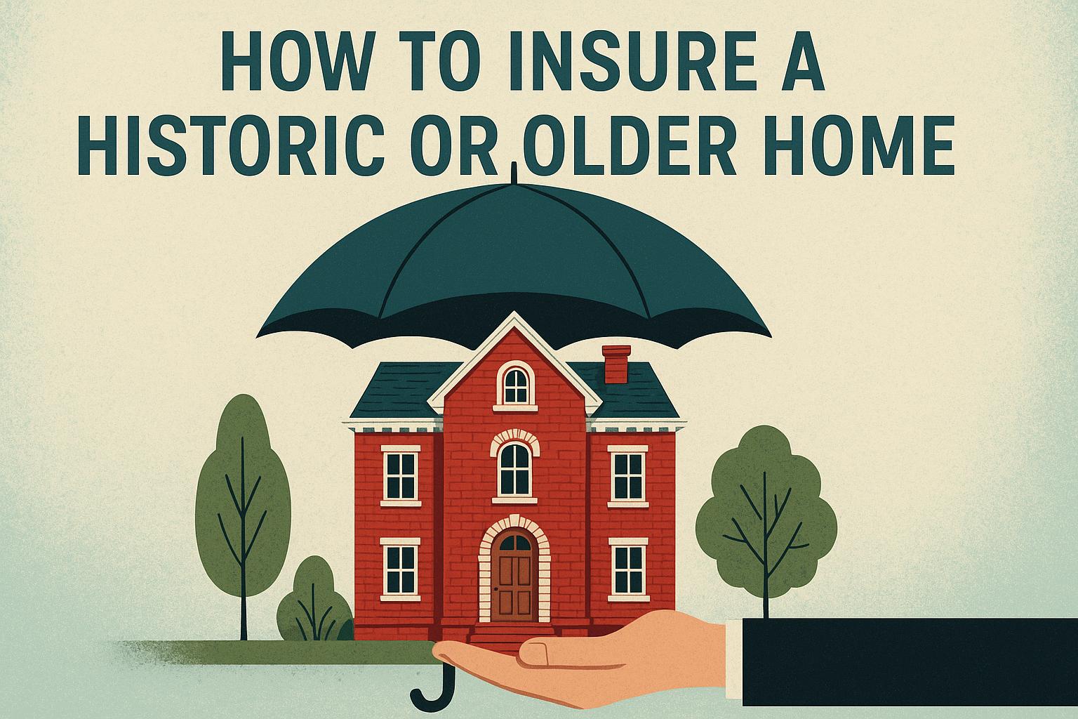 How to insure a historic or older home.