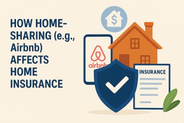How home-sharing (e.g., Airbnb) affects home insurance.