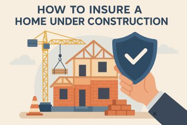 How to insure a home under construction.