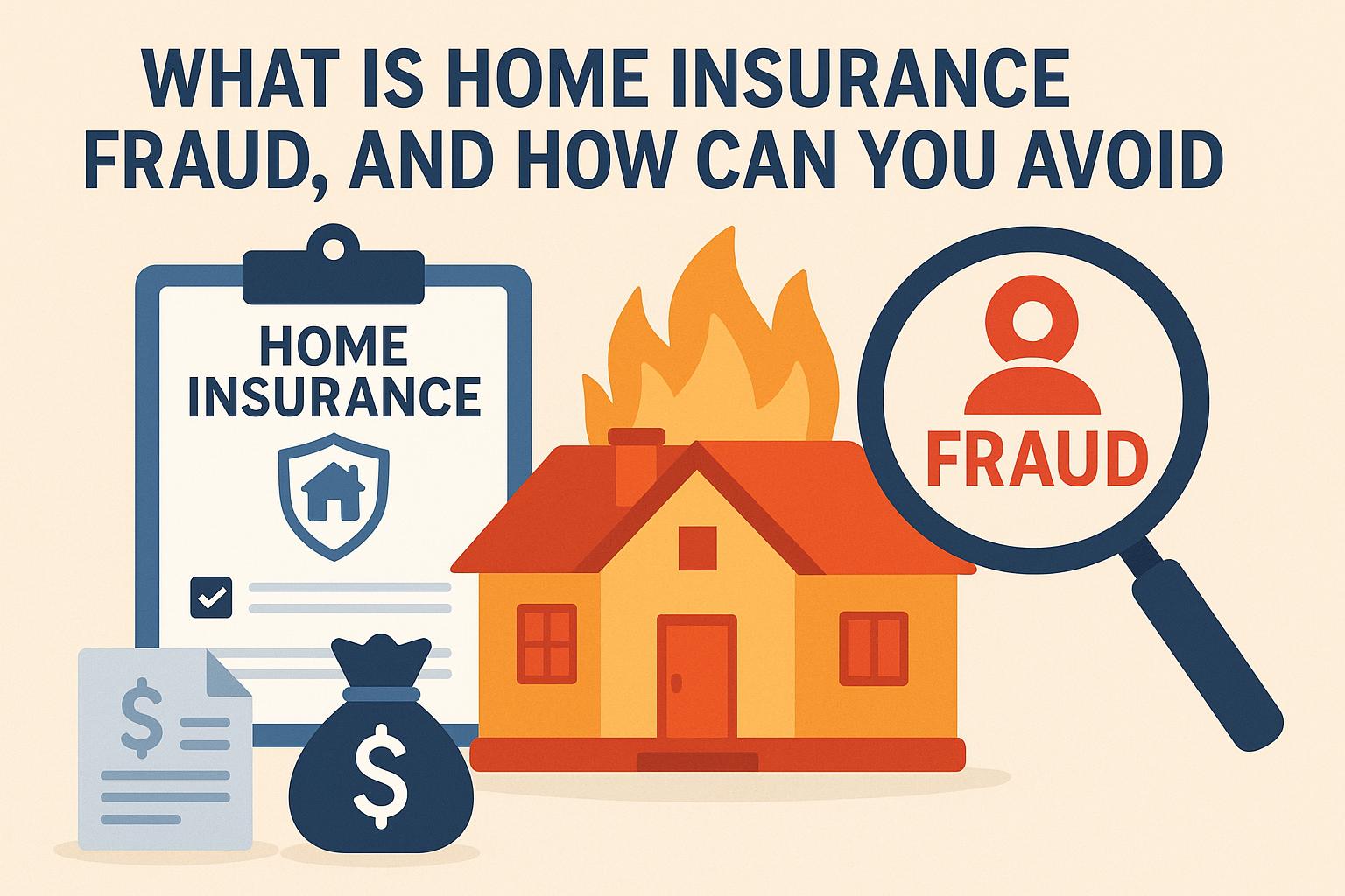 What is home insurance fraud, and how can you avoid it?