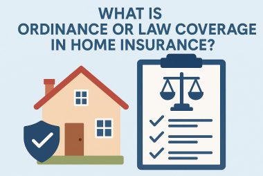 What is ordinance or law coverage in home insurance?