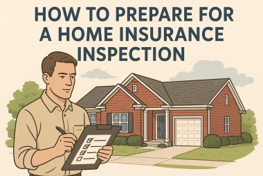 How to prepare for a home insurance inspection.