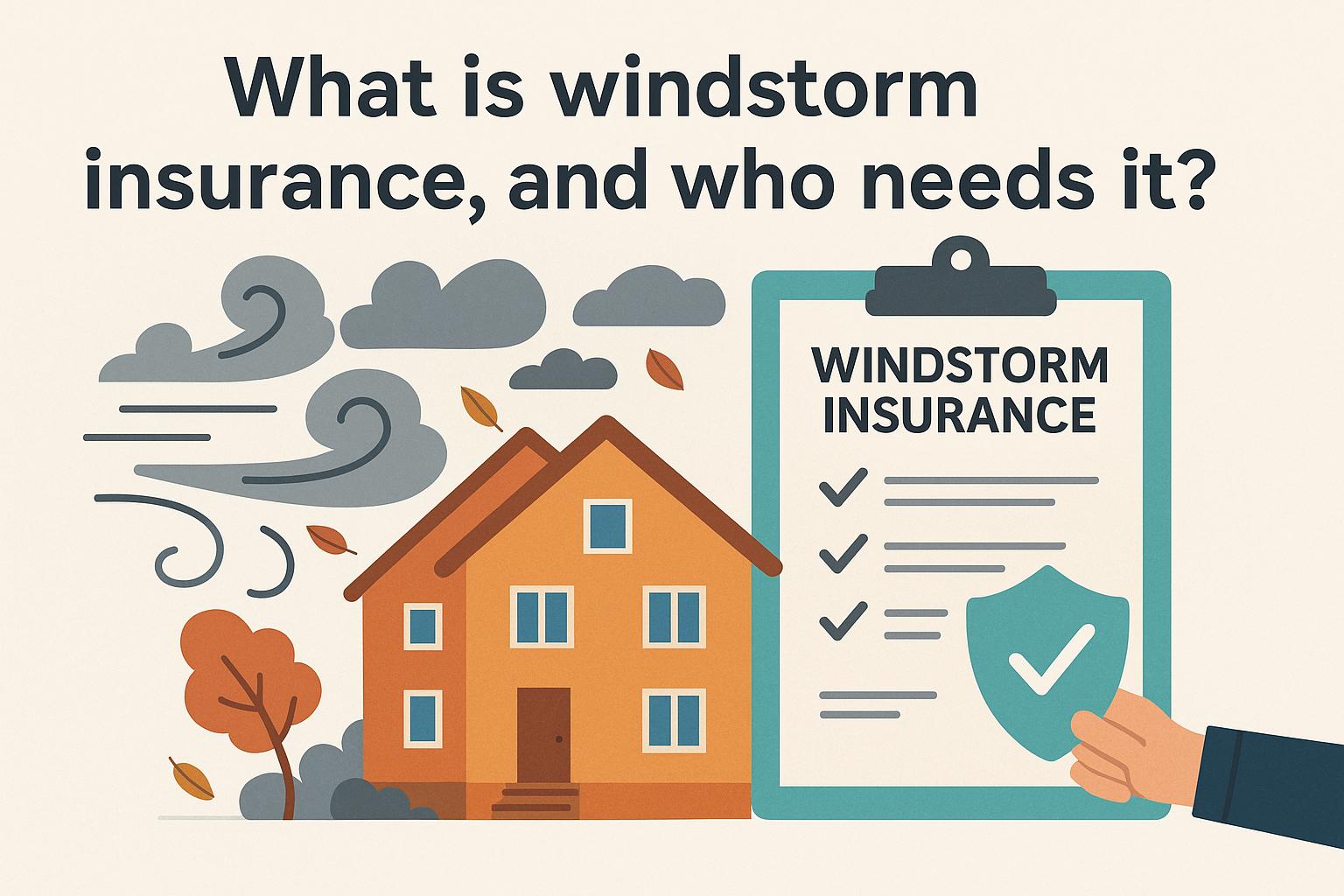 What is windstorm insurance, and who needs it?