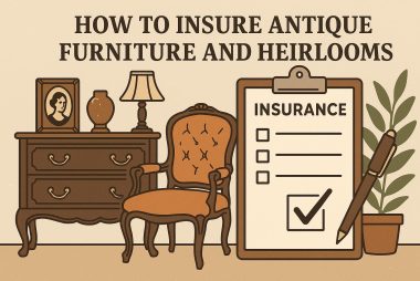 How to insure antique furniture and heirlooms.
