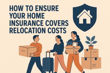 How to ensure your home insurance covers relocation costs.