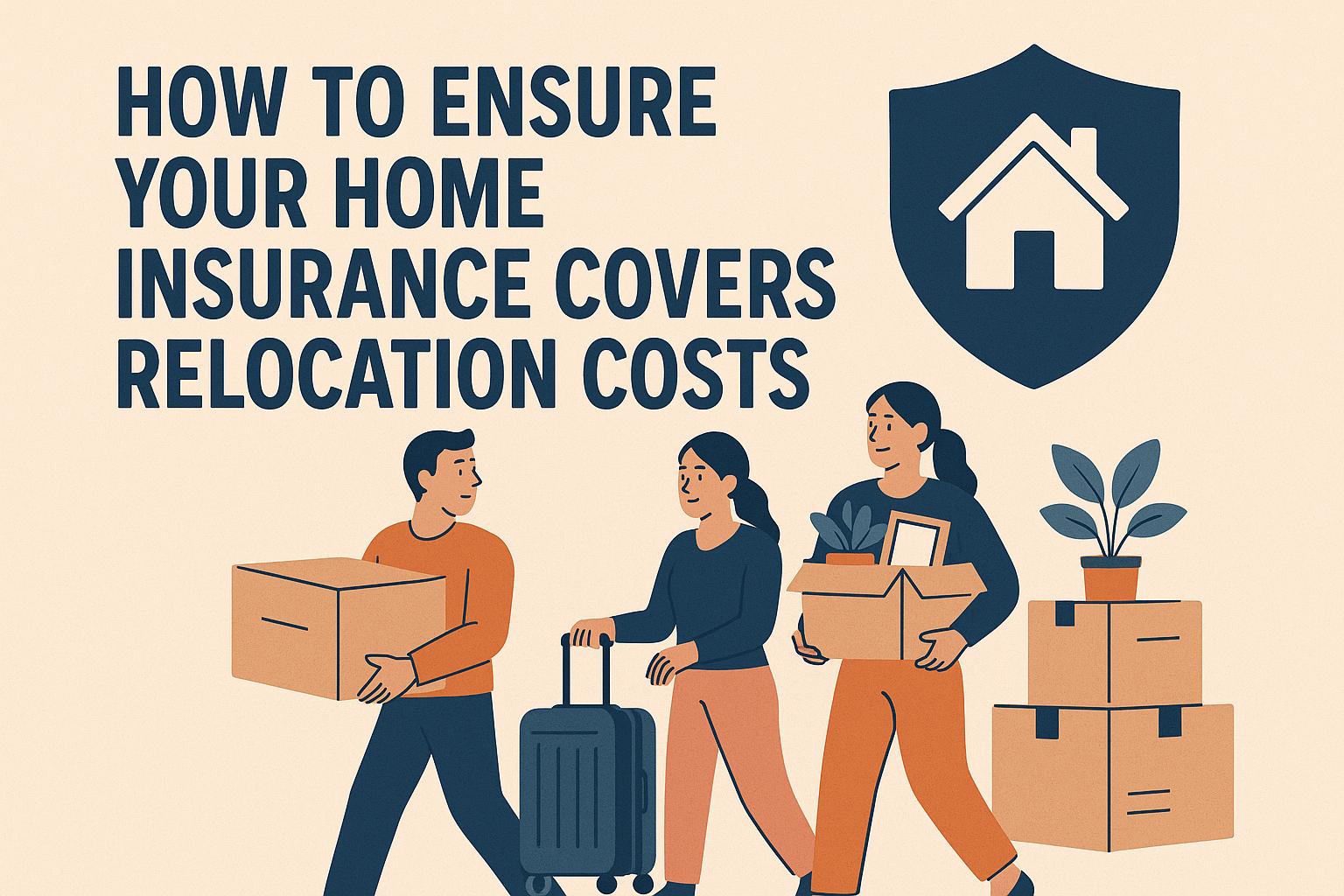How to ensure your home insurance covers relocation costs.