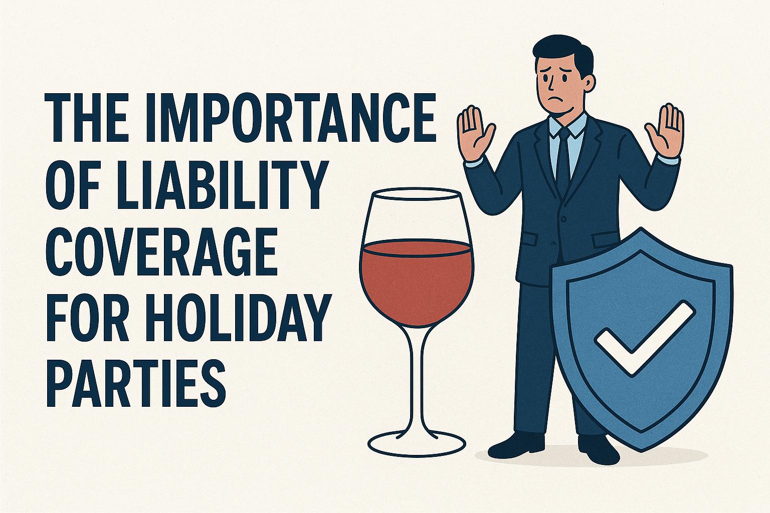 The importance of liability coverage for holiday parties.